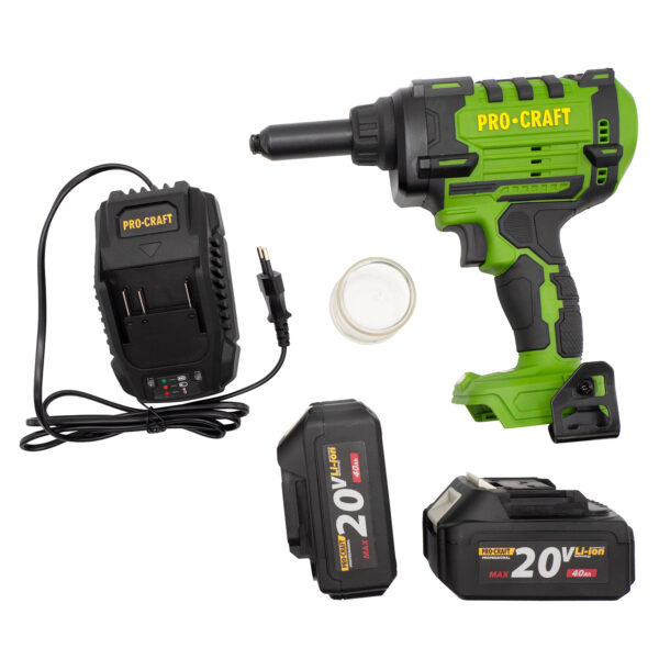Aku nýtovací pistole Procraft PRG20 | PRG20 - Image 10